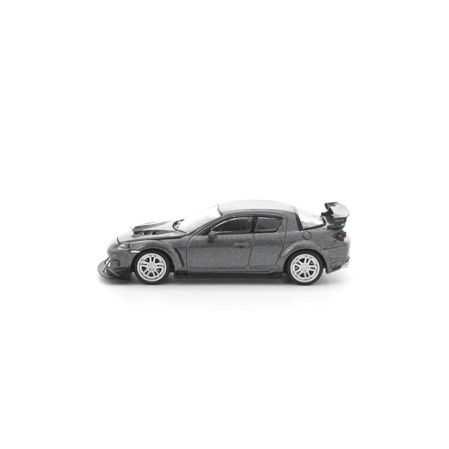 POP RACE 1/64 MAZDA RX-8 RE-AMEMIYA GUN?METAL / マツダ RE雨宮