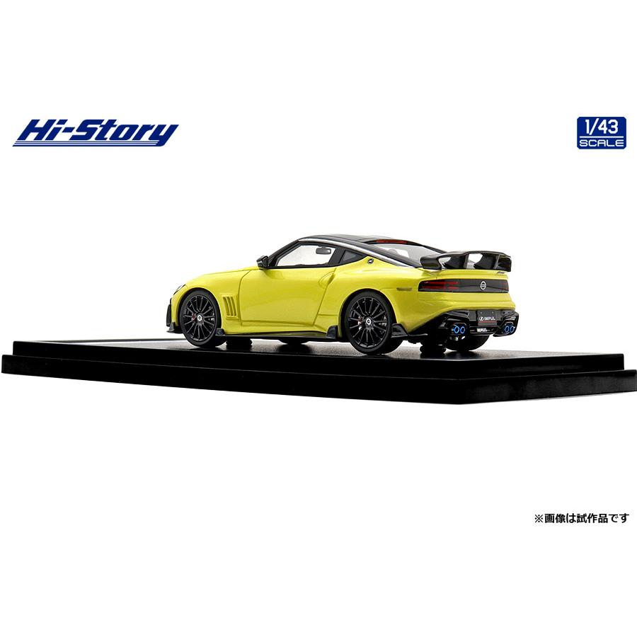 ハイストーリー 1/43 IMPUL Z (2024) イカズチイエロー/スーパー
