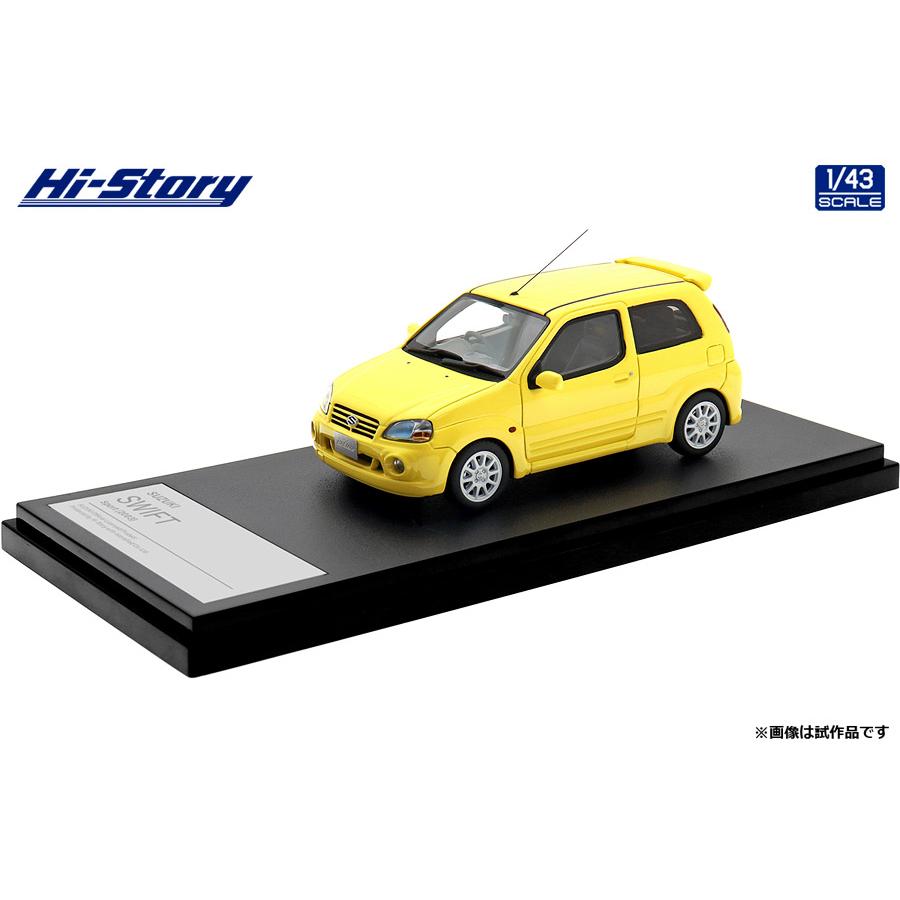 ハイストーリー 1/43 SUZUKI SWIFT Sport (2003) ブリリアントイエロー