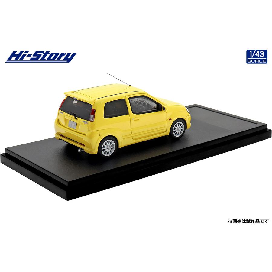 ハイストーリー 1/43 SUZUKI SWIFT Sport (2003) ブリリアントイエロー