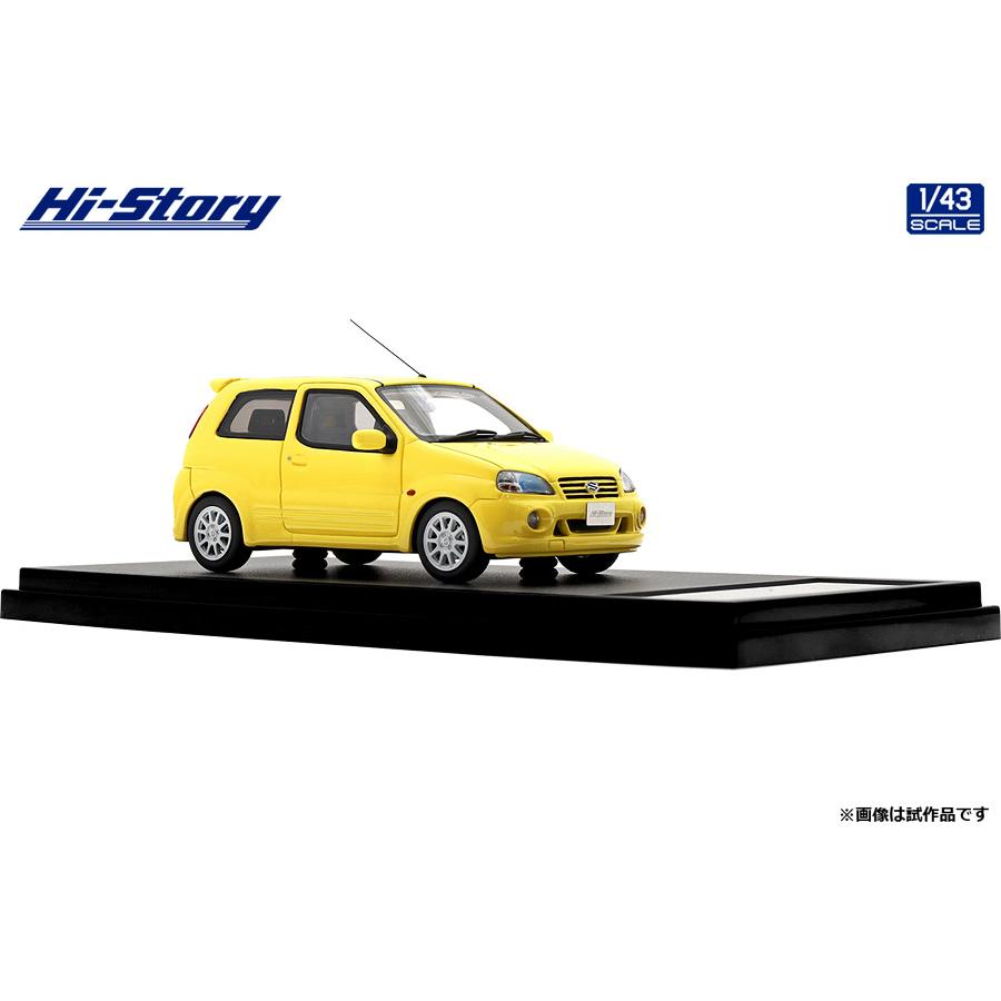 ハイストーリー 1/43 SUZUKI SWIFT Sport (2003) ブリリアントイエロー