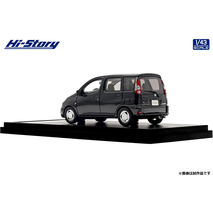 ハイストーリー 1/43 Toyota FunCargo X (1999) ブラックマイカ
