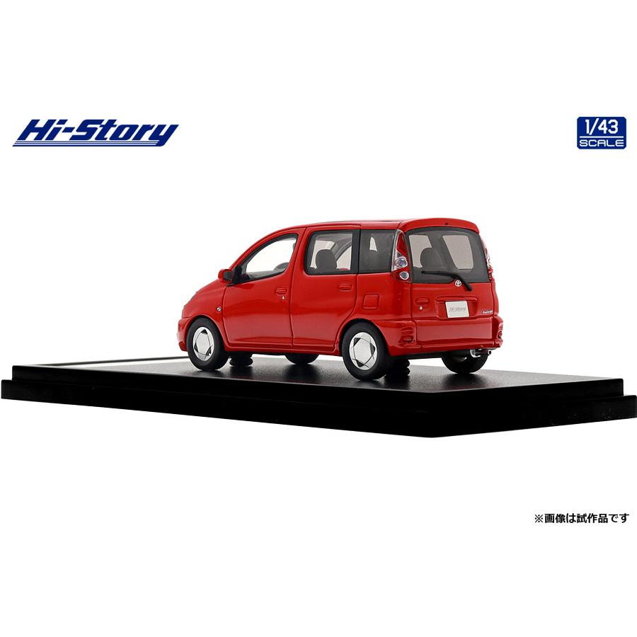 ハイストーリー 1/43 Toyota FunCargo X (1999) スーパーレッドV