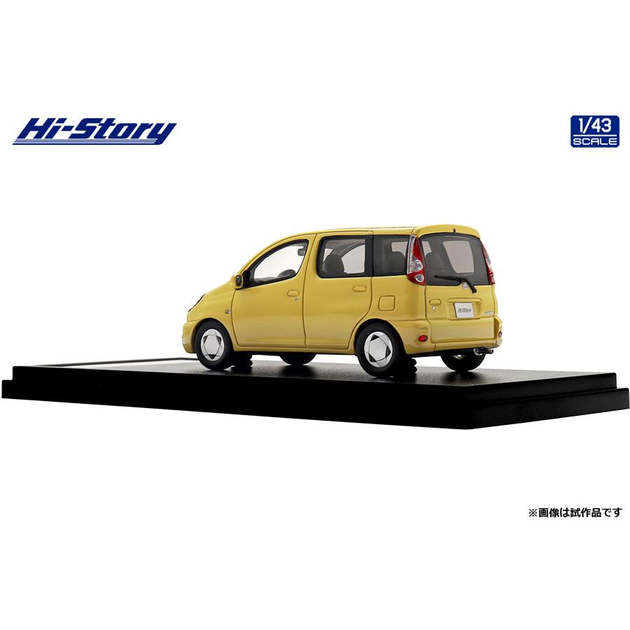 ハイストーリー 1/43 Toyota FunCargo X (1999) イエローマイカ