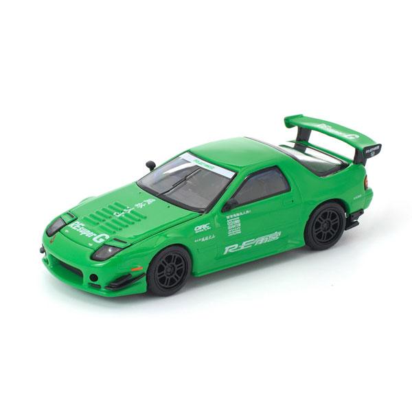 POP RACE 1/64 マツダ RX-7 (FC3S) RE雨宮 グリーン ミニカー PR640339