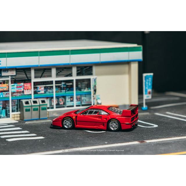 ターマック 1/64 フェラーリ・F40 GTE (レッド) ミニカー T64R-088-RE