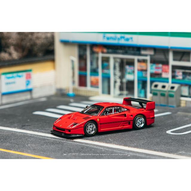 ターマック 1/64 フェラーリ・F40 GTE (レッド) ミニカー T64R-088-RE
