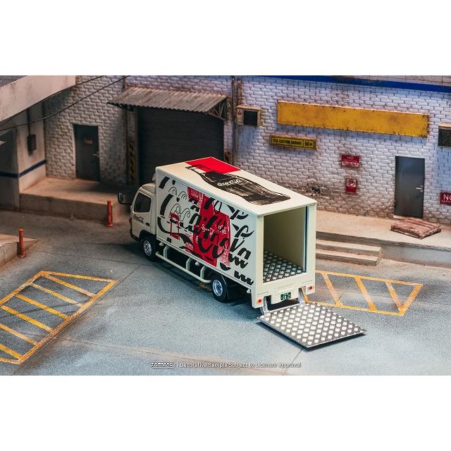 ターマック 1/64 三菱ふそう・キャンター コカ・コーラ ミニカー T64T