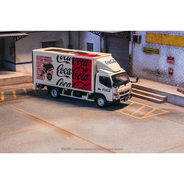 ターマック 1/64 三菱ふそう・キャンター コカ・コーラ ミニカー T64T