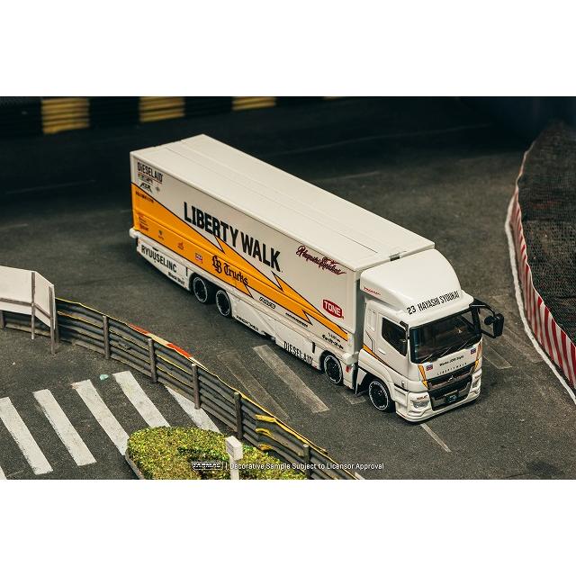 1/64 三菱LB トラックLBWK3台セット+チェス1台 送料無料◇ターマック 1/64 三菱ふそう・スーパーグレート LB-TRUCKS