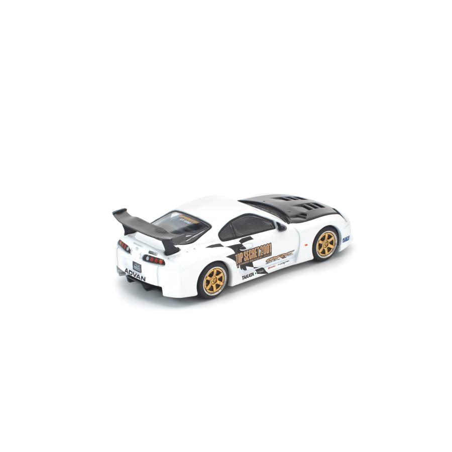 POP RACE 1/64 トップシークレット GT300 スープラ (ホワイト