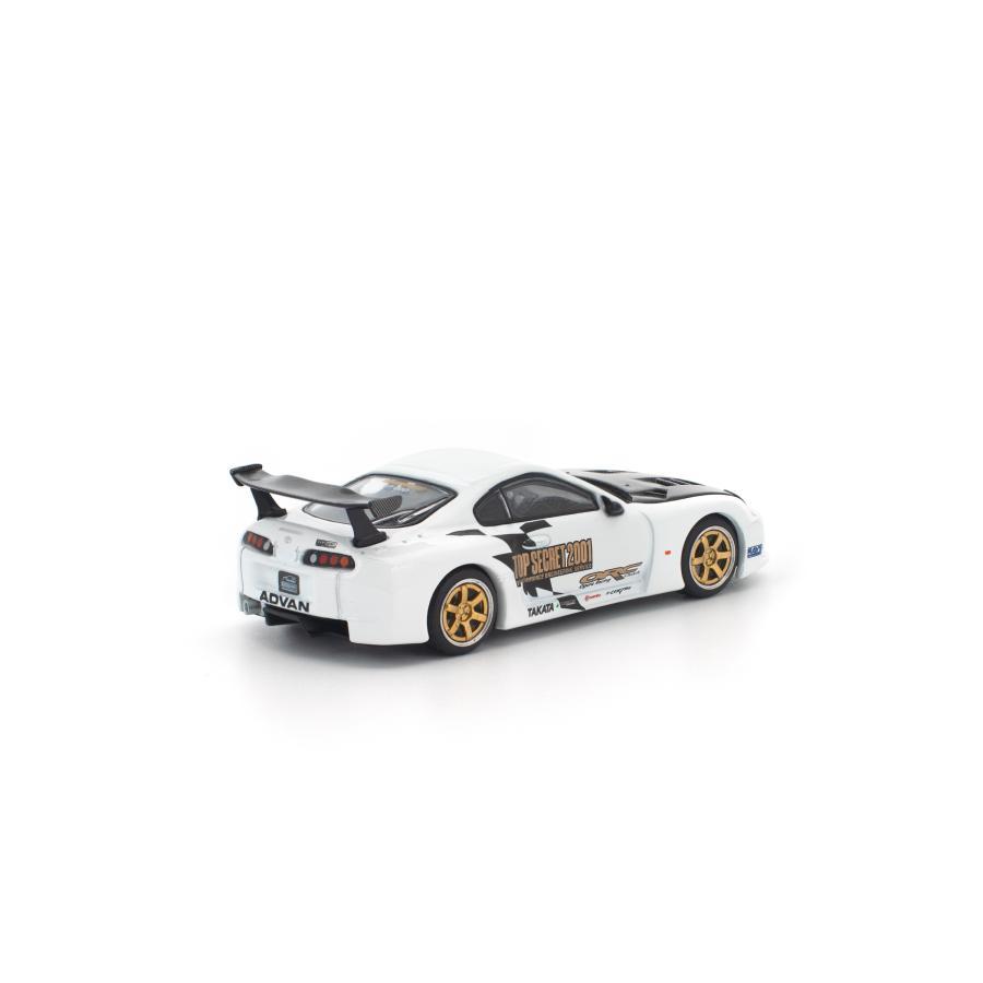 POP RACE 1/64 トップシークレット GT300 スープラ (ホワイト