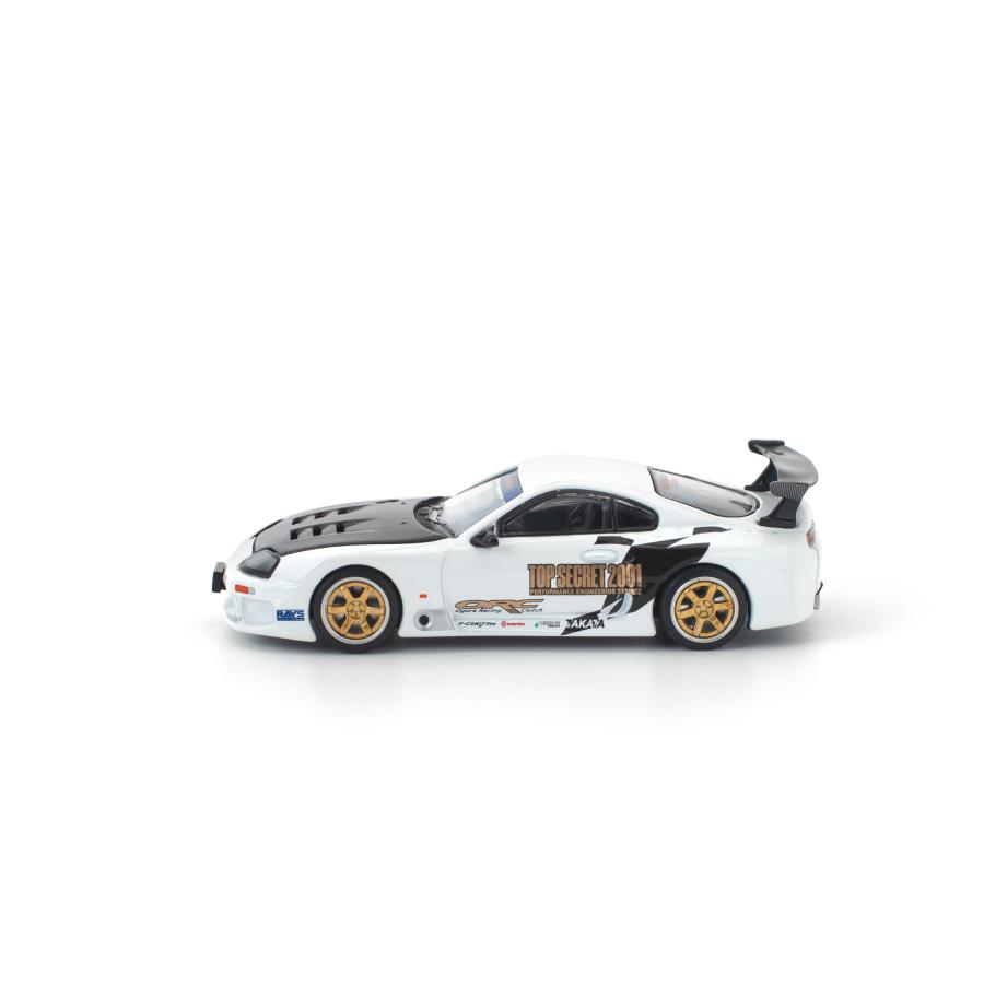 POP RACE 1/64 トップシークレット GT300 スープラ (ホワイト