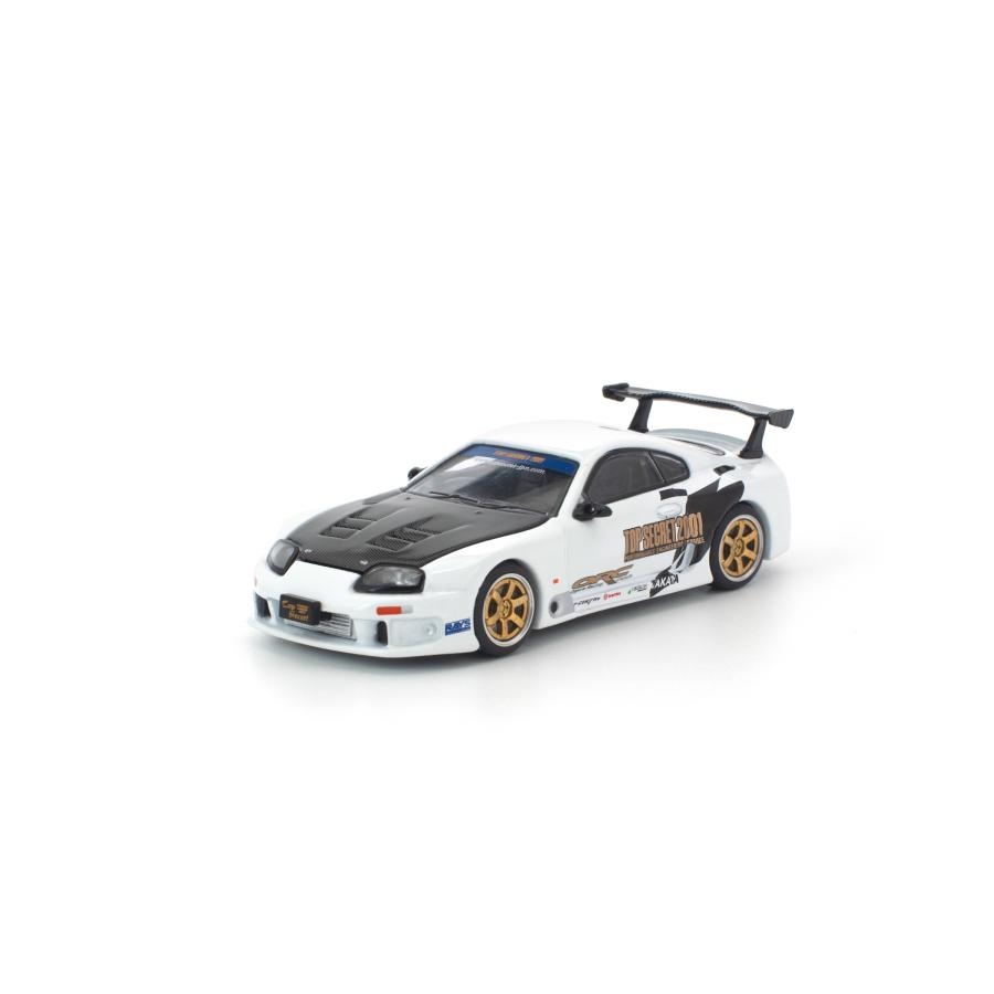 POP RACE 1/64 トップシークレット GT300 スープラ (ホワイト