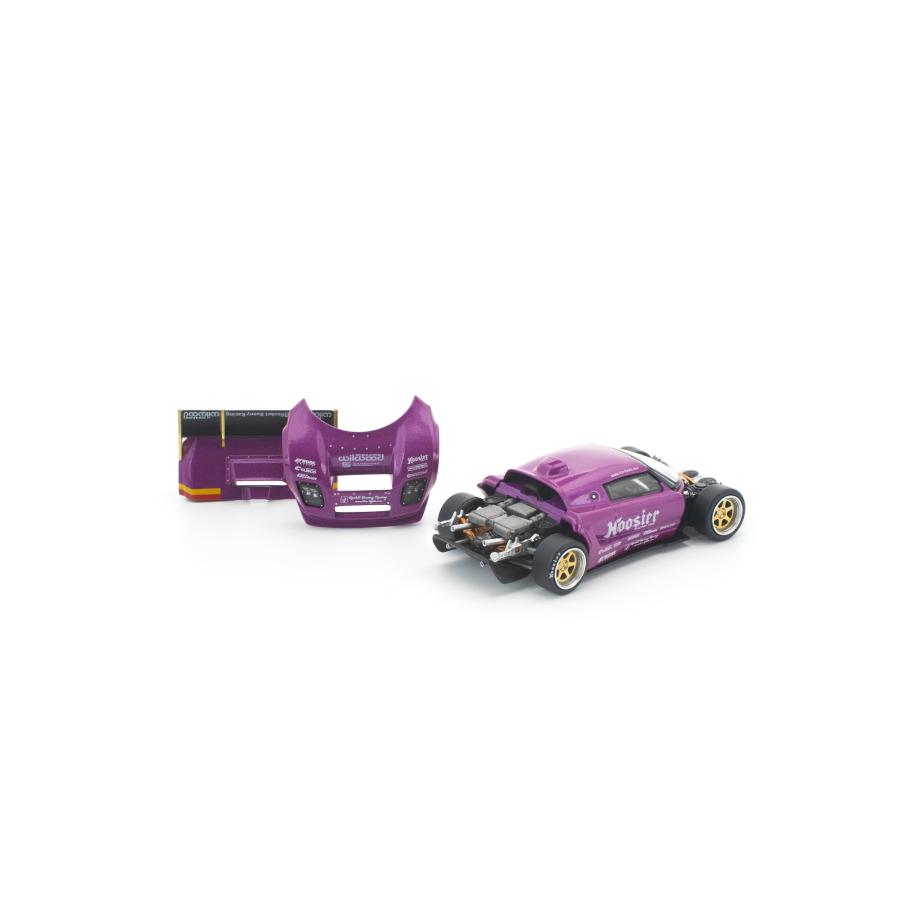 POP RACE 1/64 パンデム ロータス エリーゼ (パープル) ミニカー