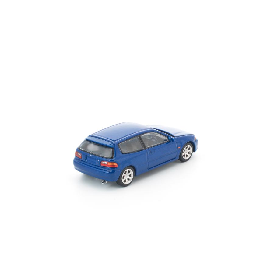 POP RACE 1/64 ホンダ シビック EG6 (ブルー) ミニカー PR640475 【7月