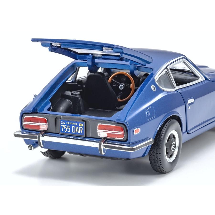 送料無料◇再販 Maisto 1/18 ダットサン 240Z 1971 メタリックブルー