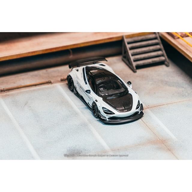 ターマック 1/64 リバティーウォーク LB-WORKS 720S (ホワイト