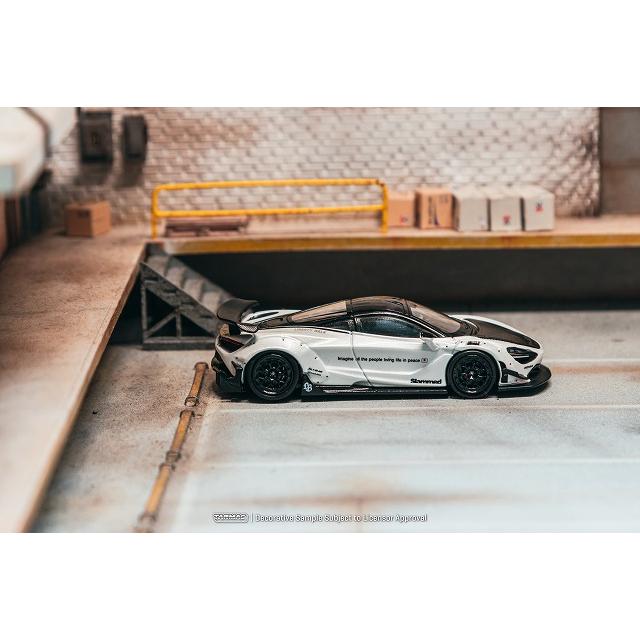 ターマック 1/64 リバティーウォーク LB-WORKS 720S (ホワイト