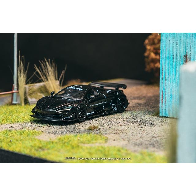 ターマック 1/64 リバティーウォーク LB-WORKS 720S (ブラック