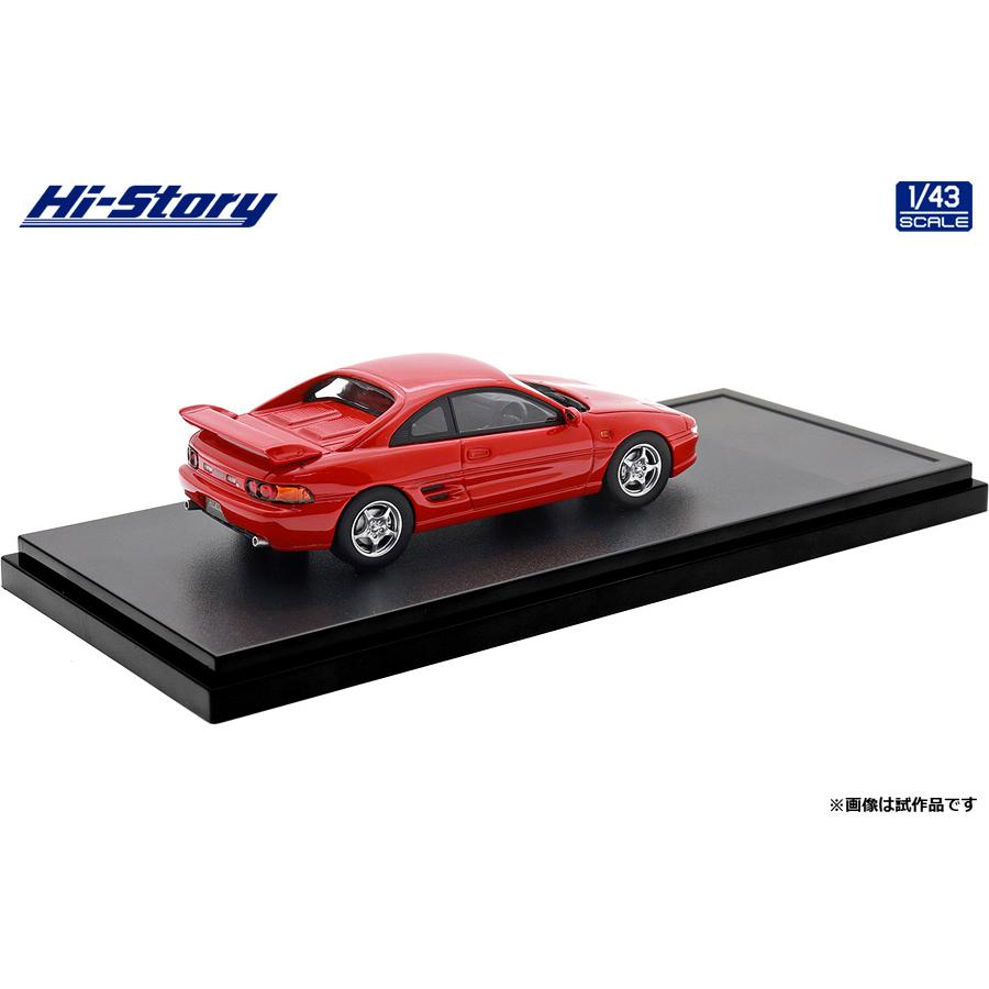 ハイストーリー 1/43 Toyota MR2 GT (1997) スーパーレッドII ミニカー