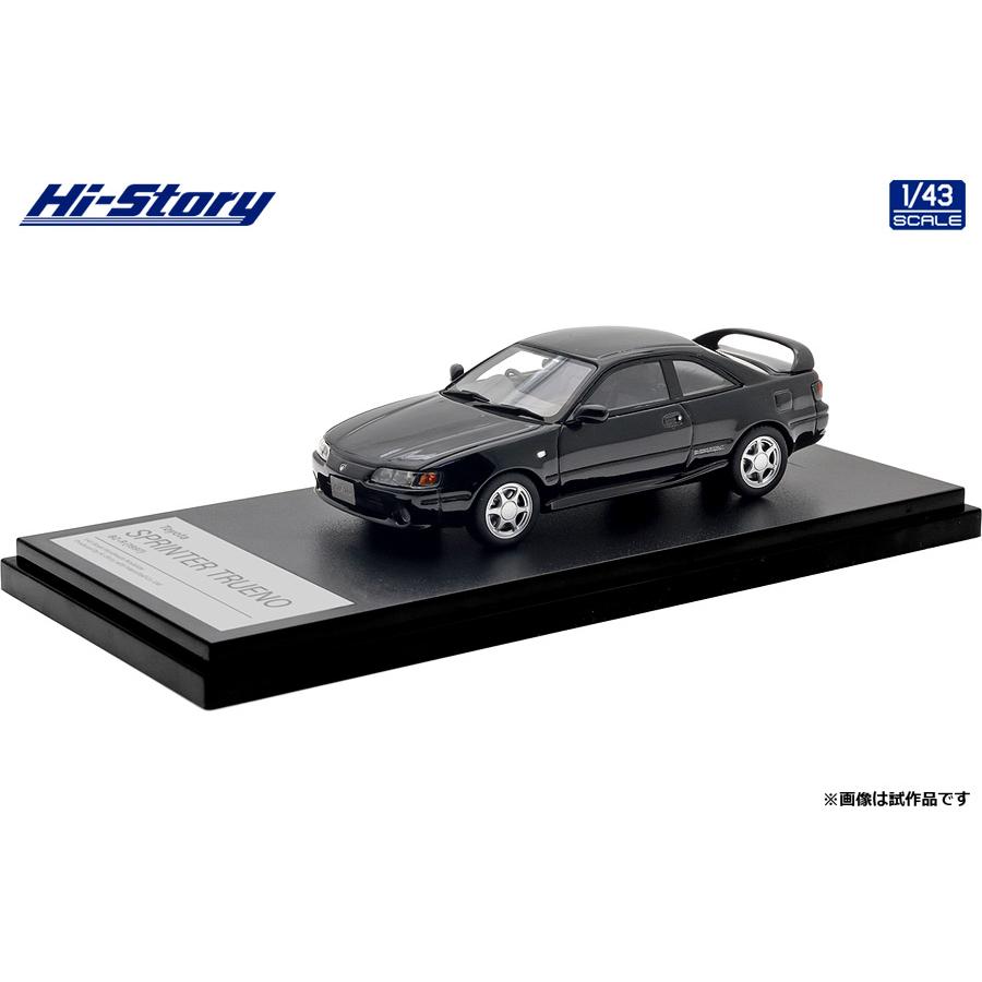 ハイストーリー 1/43 Toyota SPRINTER TRUENO BZ-R (1997) ブラック