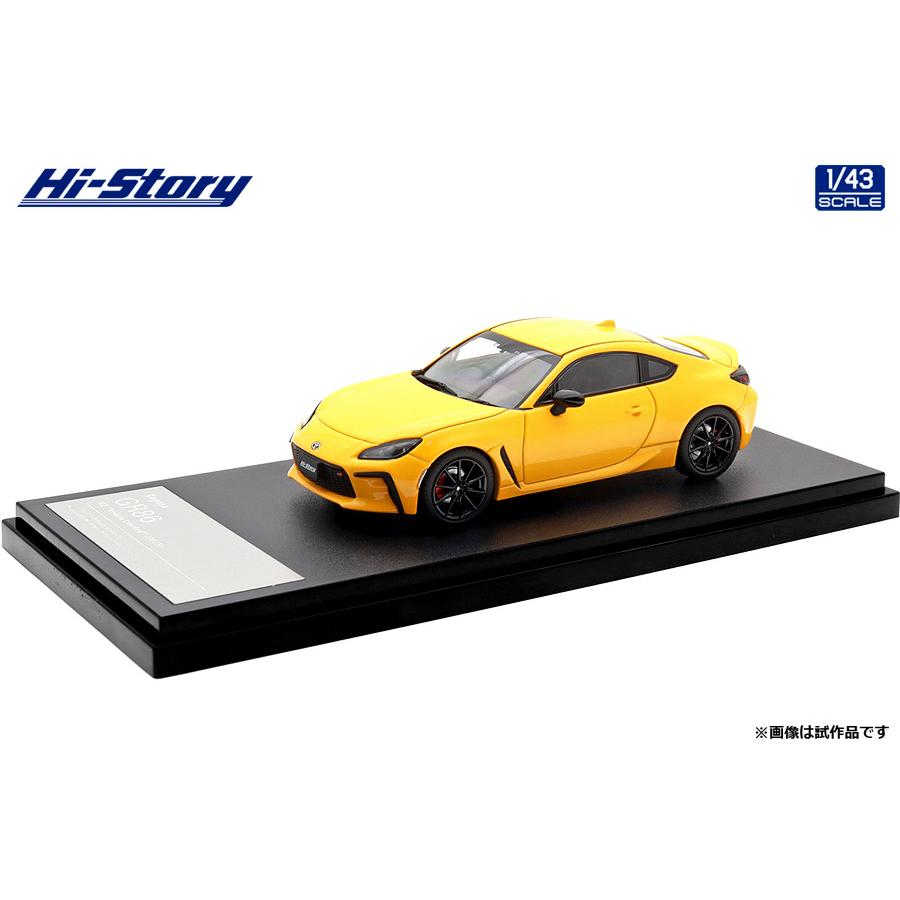 ハイストーリー 1/43 Toyota GR86 特別仕様車 RZ “Yellow Limited