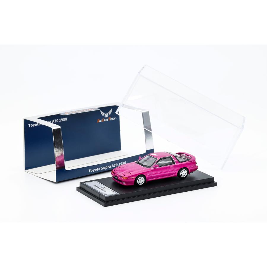 ダイキャストチーム 1/64 トヨタ スープラ (A70) パープリッシュレッド
