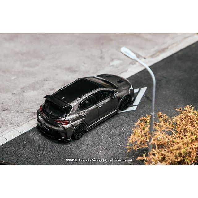 ターマック 1/64 トヨタ・GRカローラ (グレー) ミニカー T64G-066-GY