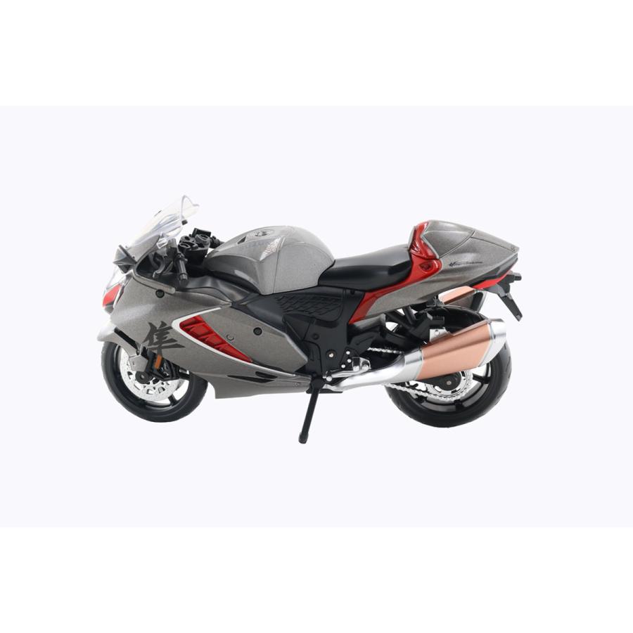 童友社（DOYUSHA） 1/12 Suzuki Hayabusa 2024 (グレー) 塗装済み完成