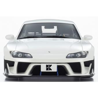 京商 送料無料◇京商 1/18 日産 シルビア S15 Khyzyl Saleem (ホワイト