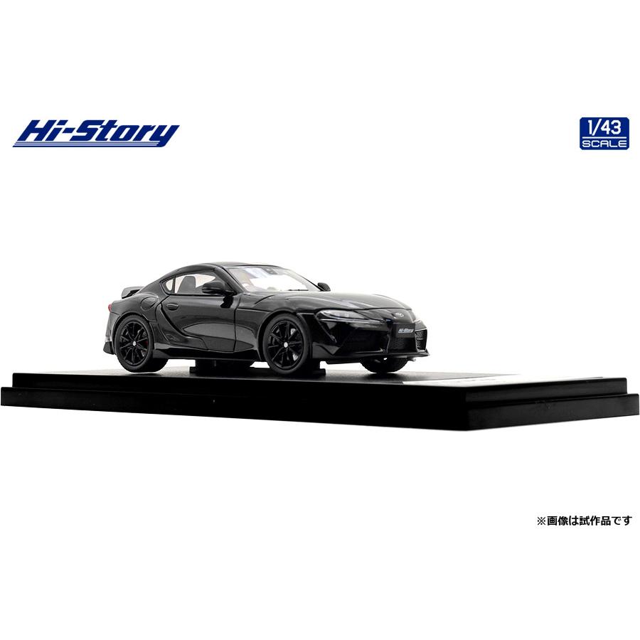 ハイストーリー 1/43 Toyota GR SUPRA RZ (2025) ブラックメタリック