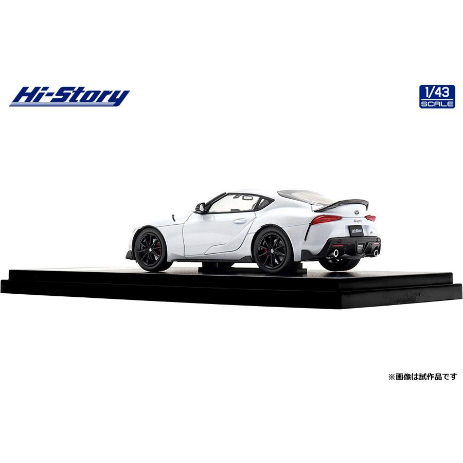 ハイストーリー 1/43 Toyota GR SUPRA RZ (2025) ホワイトメタリック