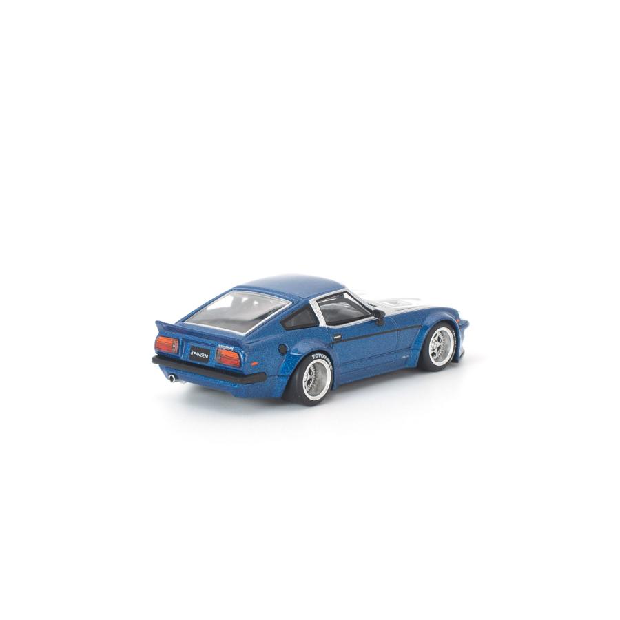 POP RACE 1/64 PANDEM 280ZX BLUE (パンデム ブルー) ダイキャスト