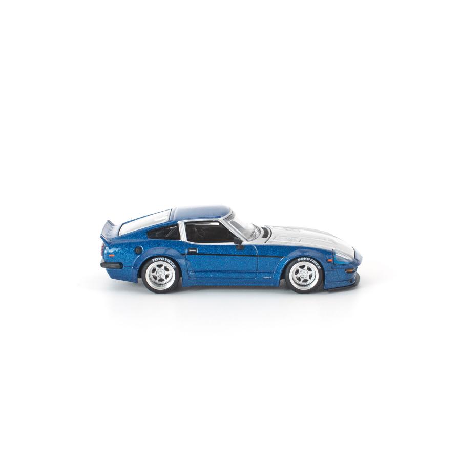 POP RACE 1/64 PANDEM 280ZX BLUE (パンデム ブルー) ダイキャスト