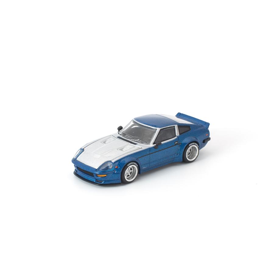 POP RACE 1/64 PANDEM 280ZX BLUE (パンデム ブルー) ダイキャスト
