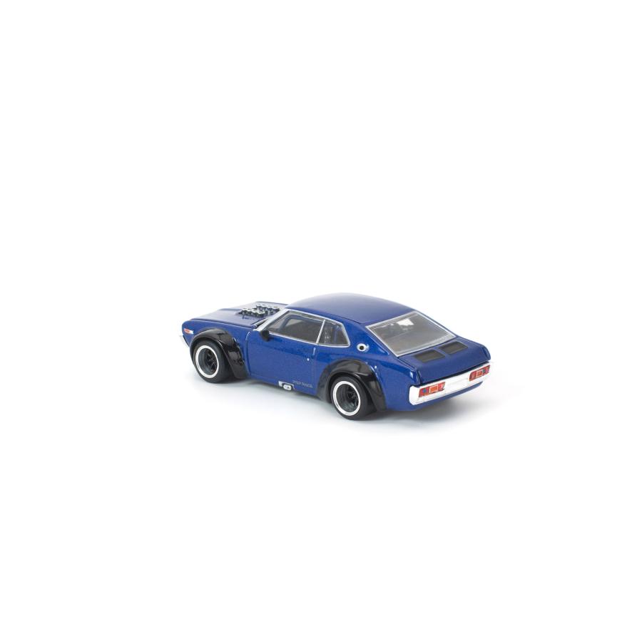 POP RACE 1/64 LAUREL C130 BLUE (ローレル ブルー) ダイキャスト