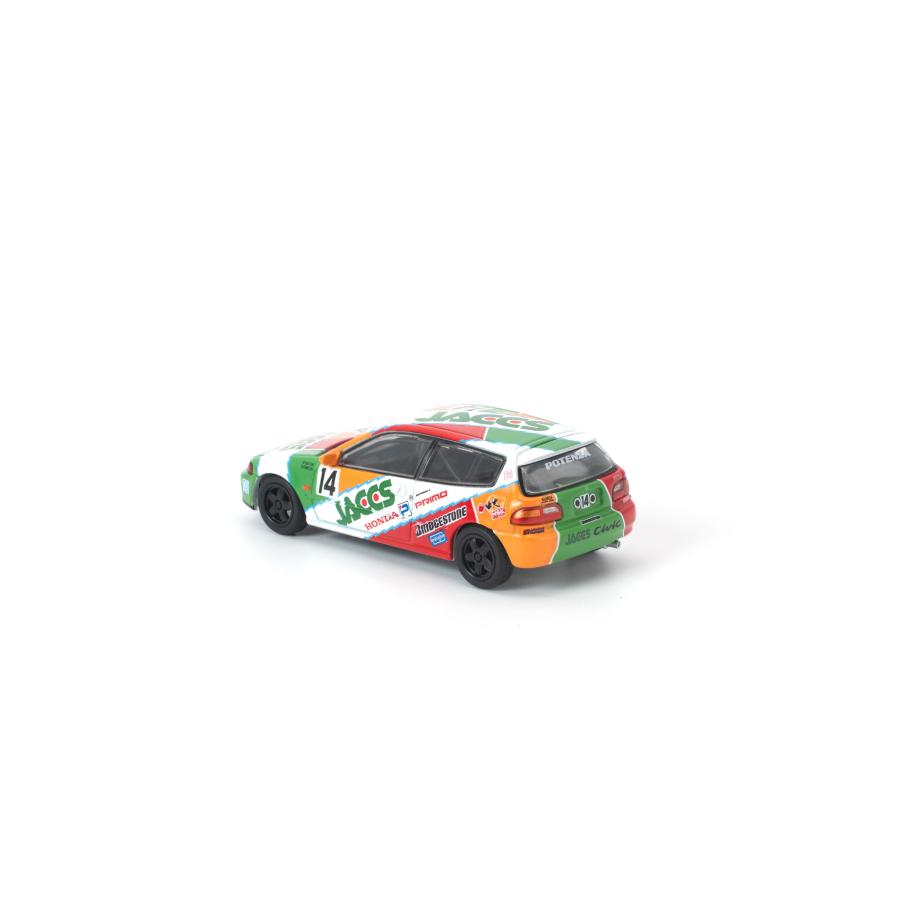 POP RACE 1/64 HONDA CIVIC (EG6) JACCS (ホンダ シビック（EG6）JACCS