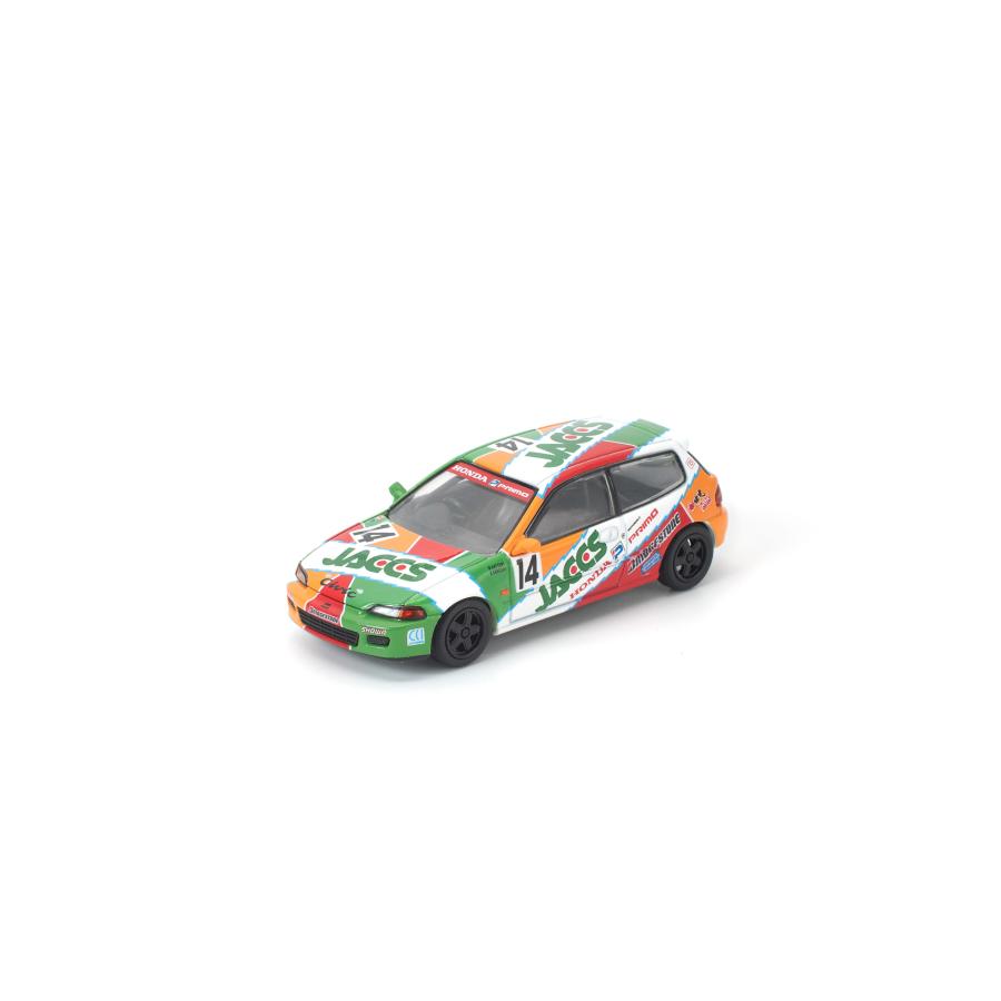 POP RACE 1/64 HONDA CIVIC (EG6) JACCS (ホンダ シビック（EG6）JACCS