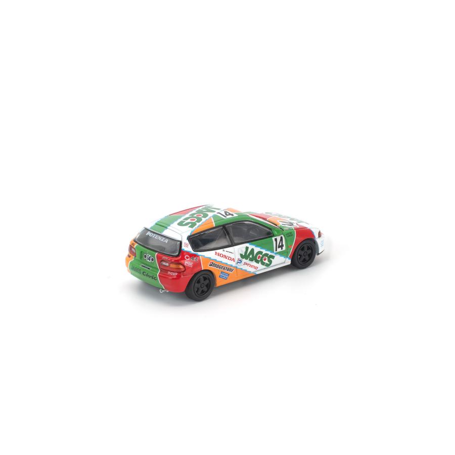 POP RACE 1/64 HONDA CIVIC (EG6) JACCS (ホンダ シビック（EG6）JACCS