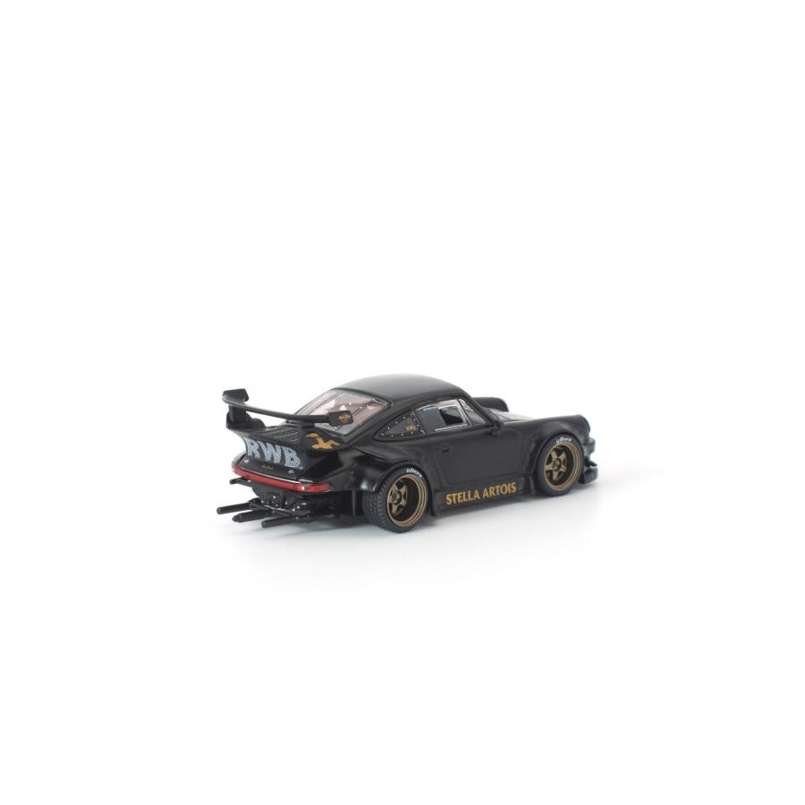 POP RACE 1/64 RWB 930 MATTE BLACK “STELLA ARTOIS” (RWB マット