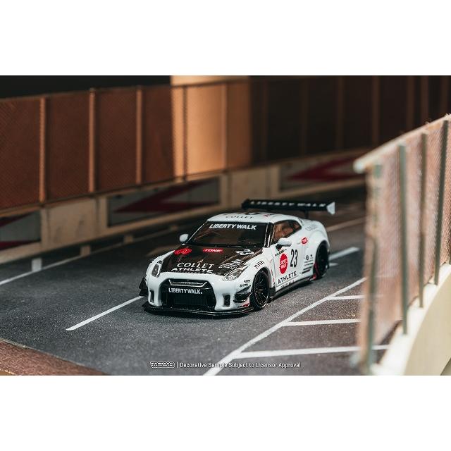 ターマック 1/64 LBワークス 日産・GT-R R35 type2 (ホワイト