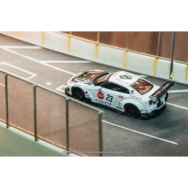 ターマック 1/64 LBワークス 日産・GT-R R35 type2 (ホワイト
