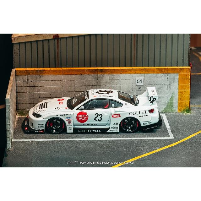 送料無料◇ターマック 1/43 LBスーパーシルエット 日産・シルビア (S15