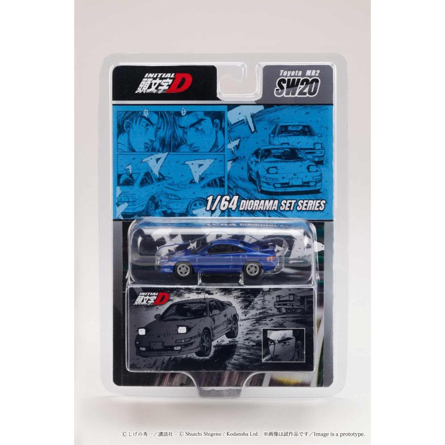 ホビージャパン（HobbyJAPAN） 1/64 Toyota MR2(SW20)/頭文字D 小柏