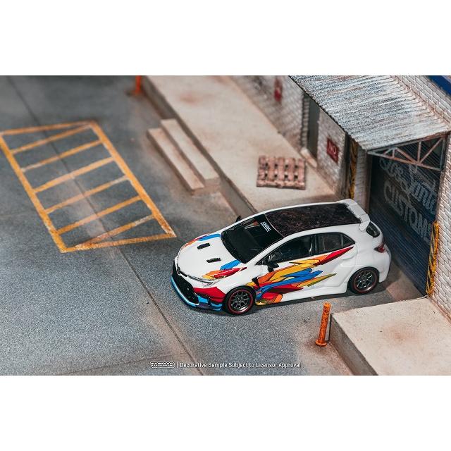 ターマック 1/64 トヨタ・GRカローラ ワイドボディ (ホワイト) 新金型