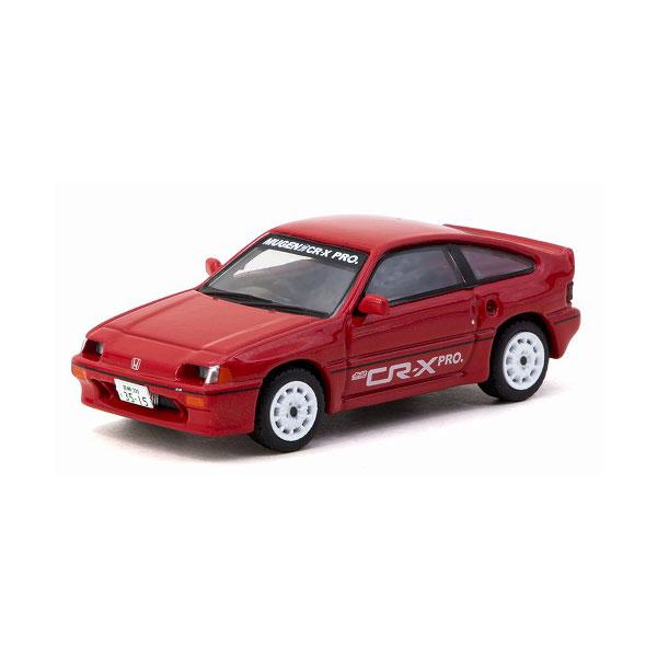 ターマック 1/64 ホンダ バラードスポーツ 無限 CR-X PRO (レッド