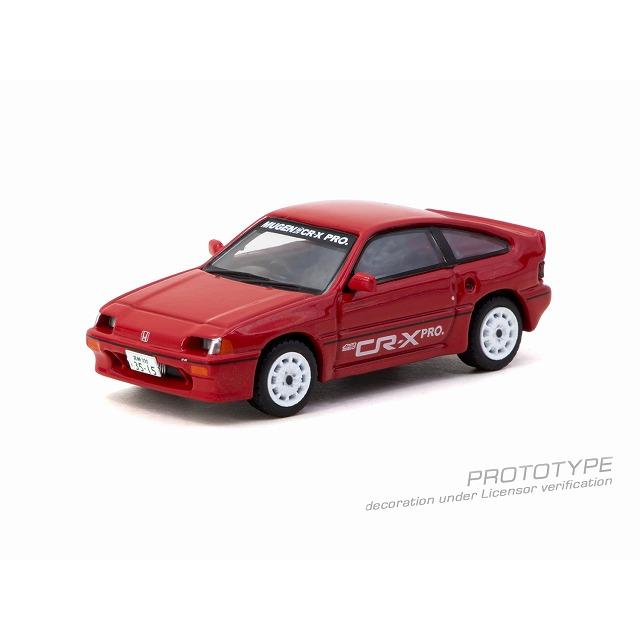 ターマック 1/64 ホンダ バラードスポーツ 無限 CR-X PRO (レッド