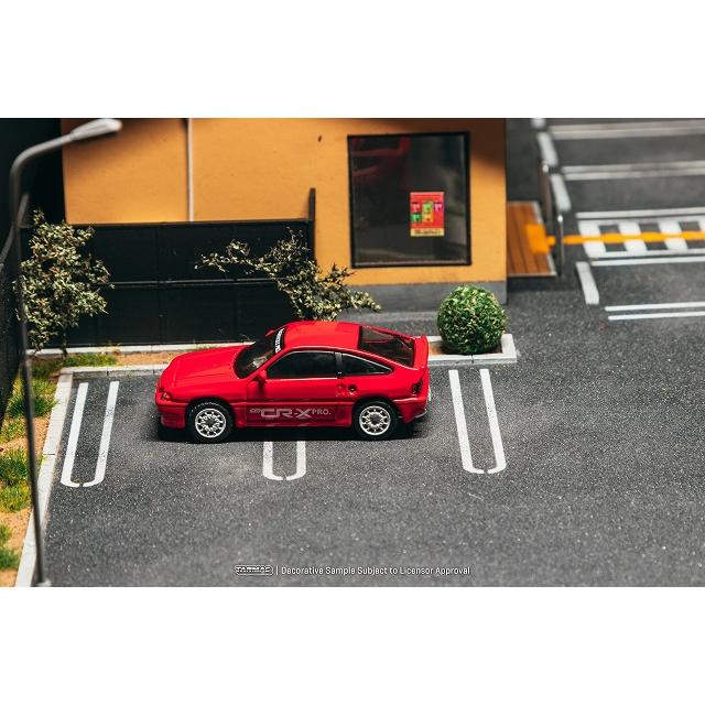 ターマック 1/64 ホンダ バラードスポーツ 無限 CR-X PRO (レッド