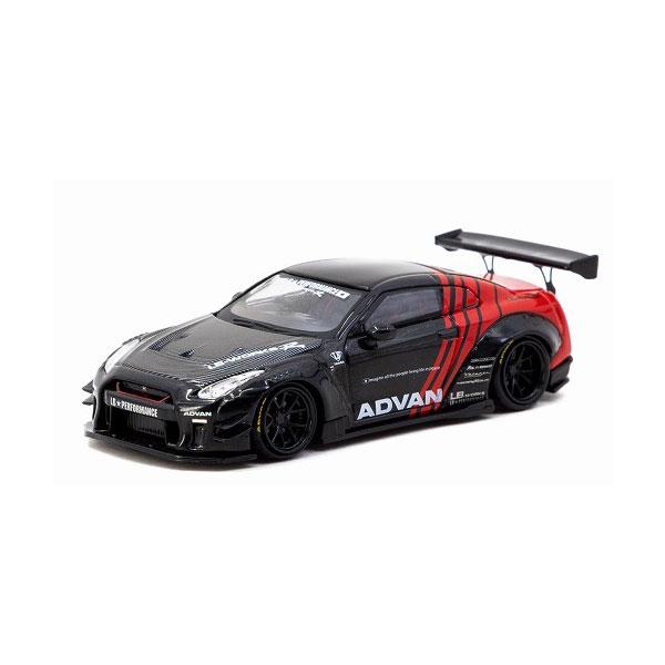 ターマック 1/64 LBワークス 日産・GT-R type2 ADVAN ミニカー T64-090